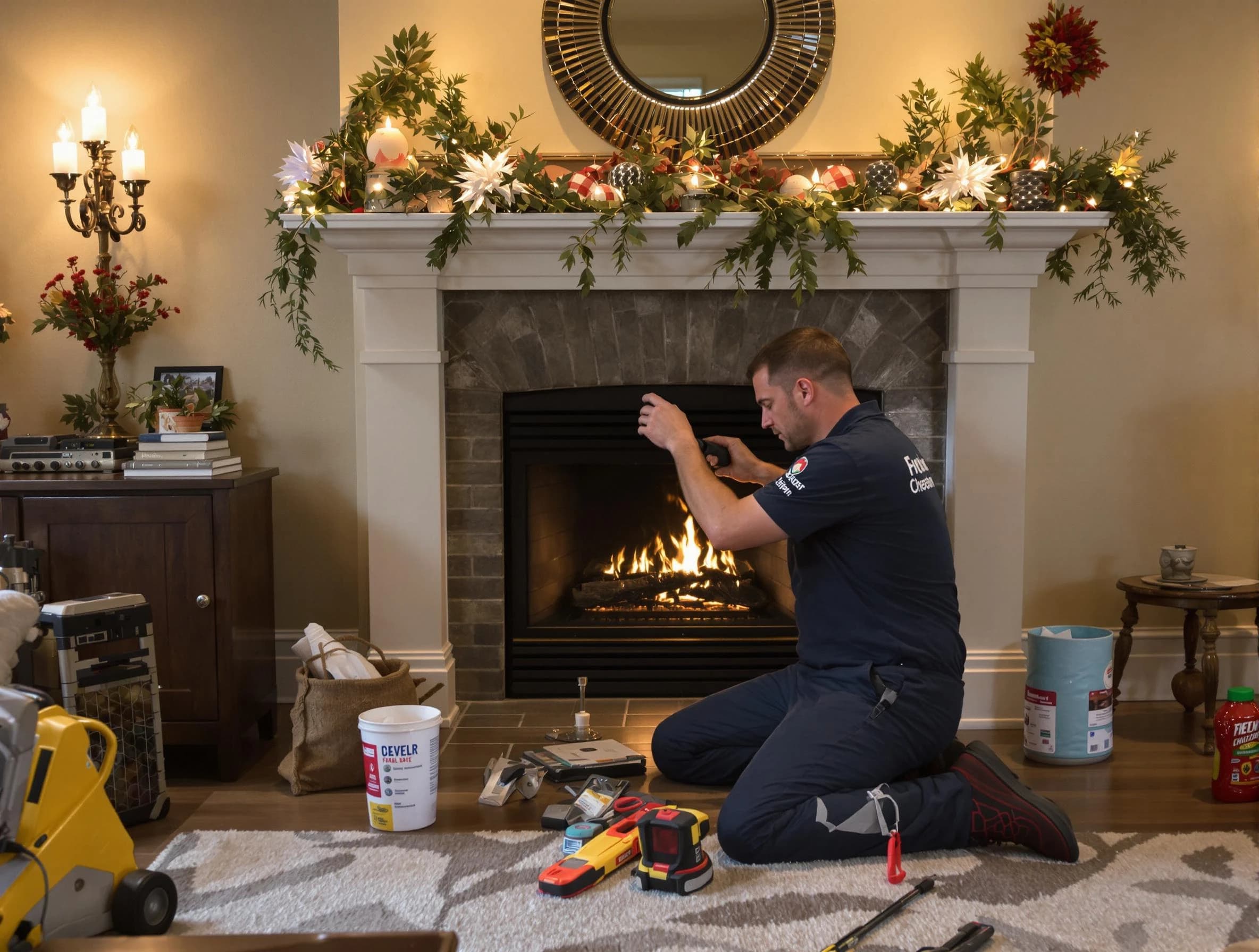 Bridgewater Chimney Sweep offering fireplace maintenance services in Bridgewater, MA