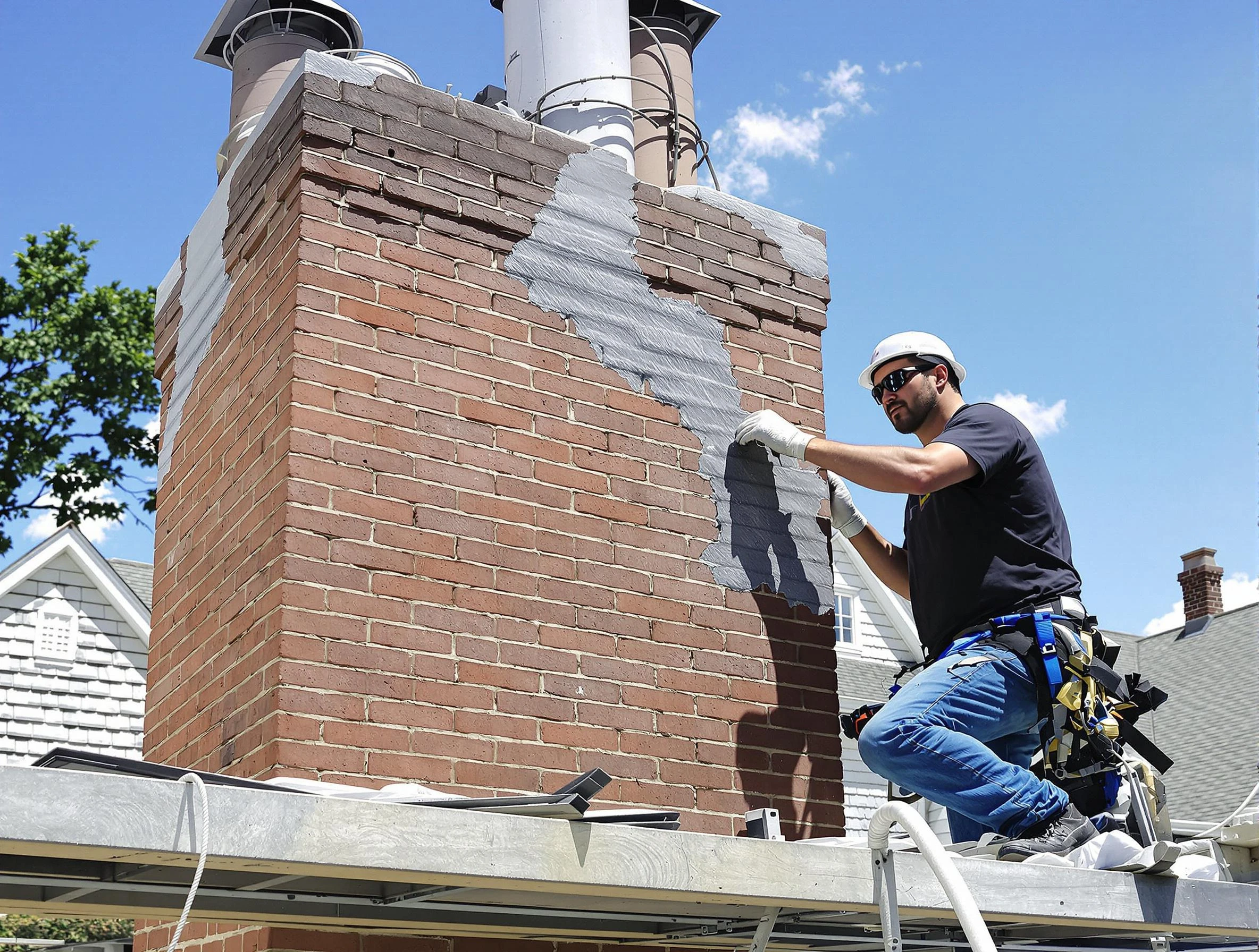 Chimney Restoration in Bridgewater